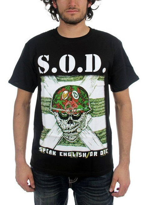 S.O.D. Speak English or Die T-Shirt SOD