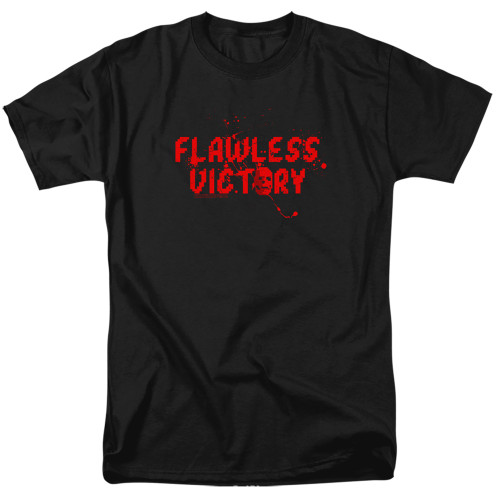 Mortal Kombat Klassic Flawless Victory Adult 18/1 T-Shirt Black