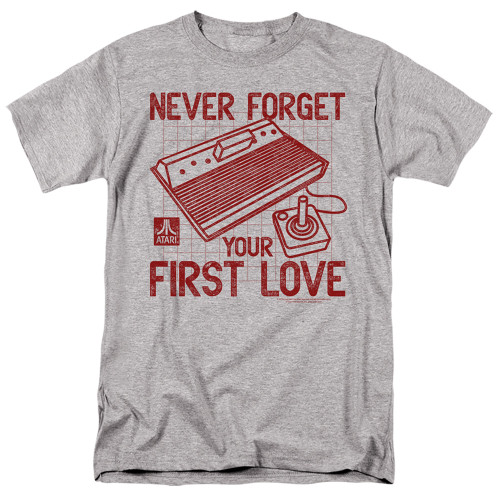 Atari First Love Adult 18/1 T-Shirt Athletic Heather