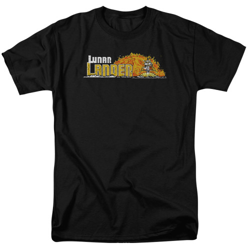 Atari Lunar Marquee Adult 18/1 T-Shirt Black