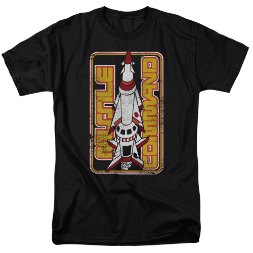 Atari Missile Adult 18/1 T-Shirt Black