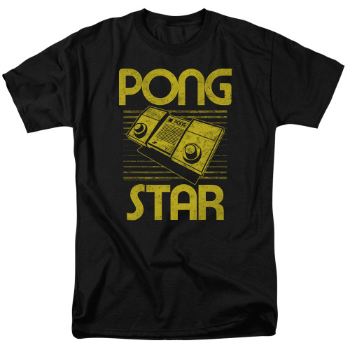 Atari Star Adult 18/1 T-Shirt Black