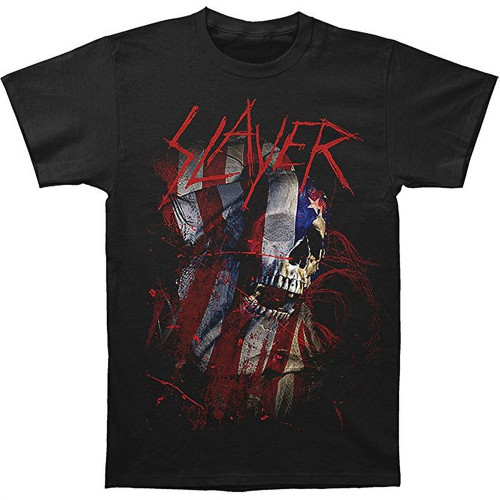 Slayer Blood Flag Men's Black T-Shirt