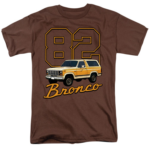 Ford Bronco 82 Bronco Adult 18/1 T-Shirt Coffee