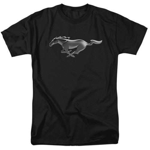 Ford Mustang Modern Mustang Adult 18/1 T-Shirt Black