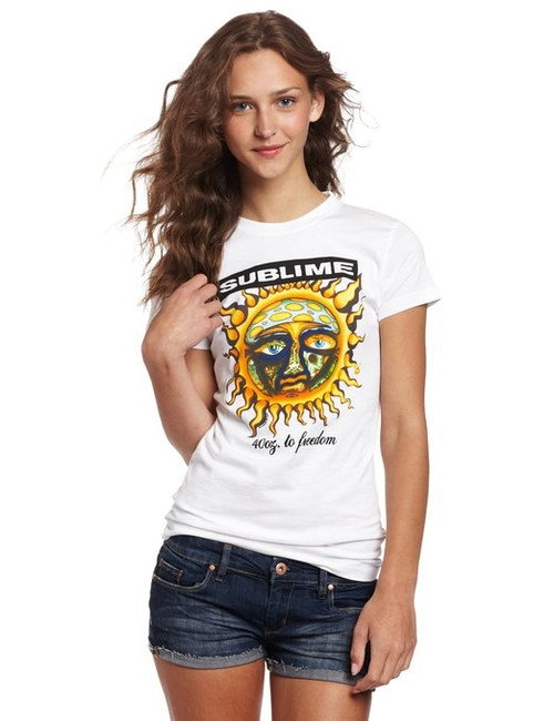 Sublime Sun 40 Oz To Freedom Junior Women's T-Shirt