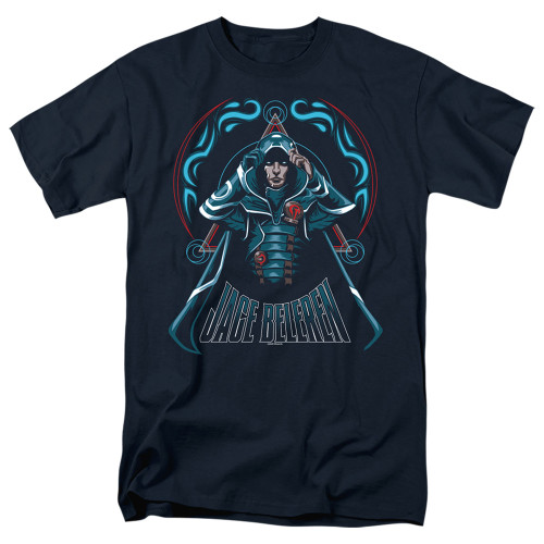Magic: The Gathering Jace Adult 18/1 T-Shirt Navy
