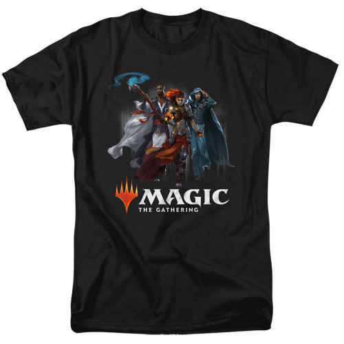 Magic: The Gathering Planeswalkers Adult 18/1 T-Shirt Black