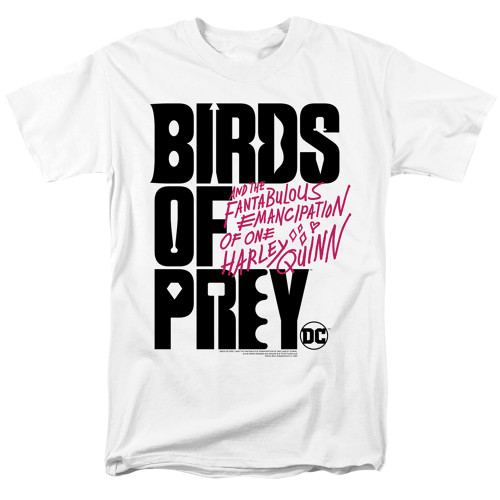 Birds of Prey Logo Adult 18/1 T-Shirt White