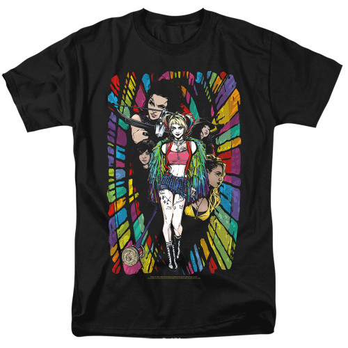 Birds of Prey Color Corridor Adult 18/1 T-Shirt Black