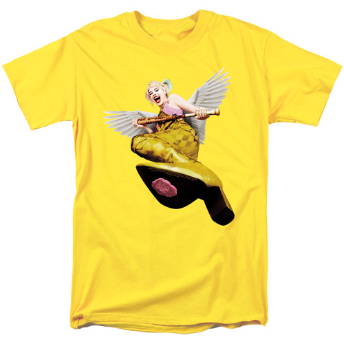 Birds of Prey Kick Adult 18/1 T-Shirt Yellow