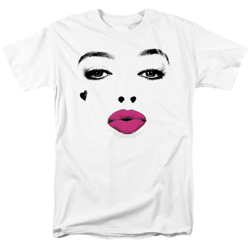 Birds of Prey Kiss Adult 18/1 T-Shirt White