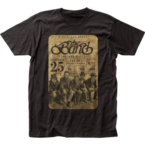 The Band Concert Ticket Fitted Jersey T-Shirt