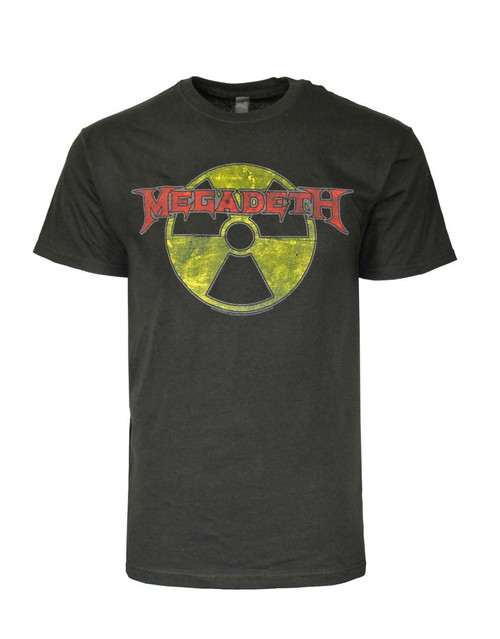 Megadeth Radioactive Yellow Logo T-Shirt