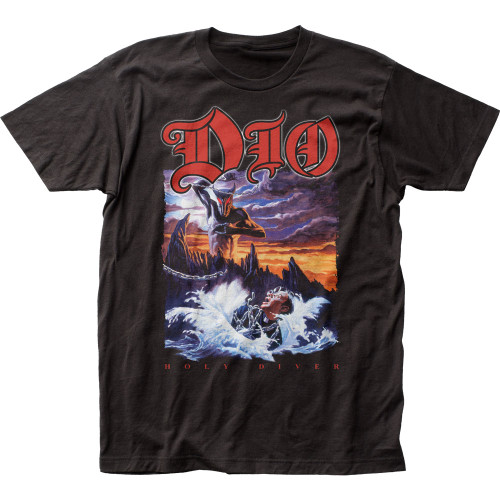 Dio Holy Diver Fitted Jersey T-Shirt
