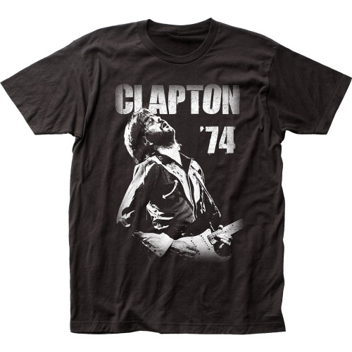 Eric Clapton '74 Fitted Jersey T-Shirt