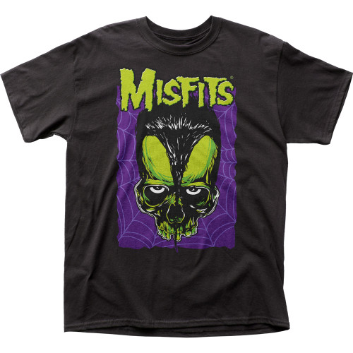 Misfits Jerry Skull Fitted Jersey T-Shirt