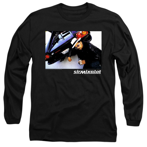 Sir Mix-a-Lot Car Pose Long Sleeve T-Shirt Black