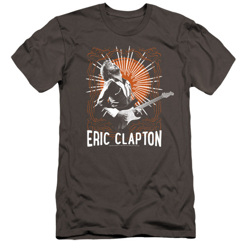 Eric Clapton Guitar Passion Premium Slim 30/1 T-Shirt Charcoal