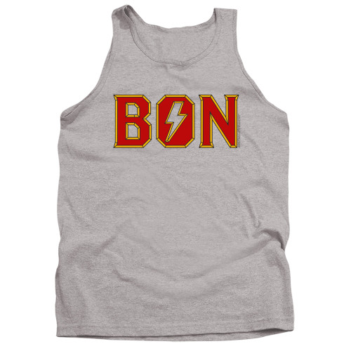Bon Scott AC/DC Bon Adult Tank Top T-Shirt Athletic Heather