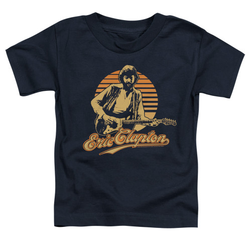 Eric Clapton Retro Clapton Toddler T-Shirt Navy