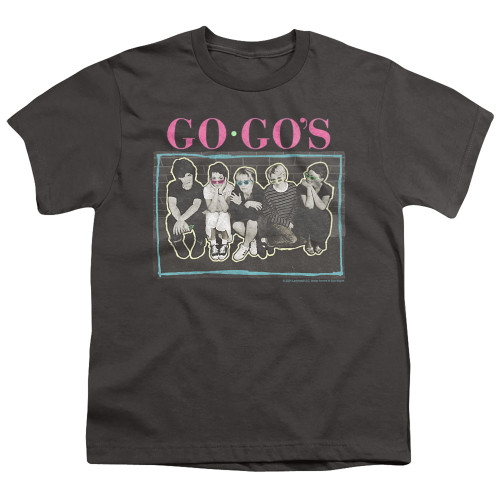 The Go-Go's Sunglasses Youth T-Shirt Charcoal