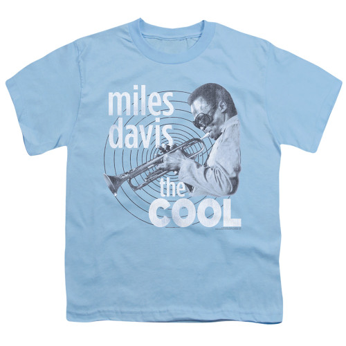 Miles Davis The Cool Youth T-Shirt Light Blue