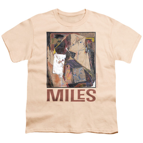 Miles Davis Miles Painting 3 Youth T-Shirt Cream