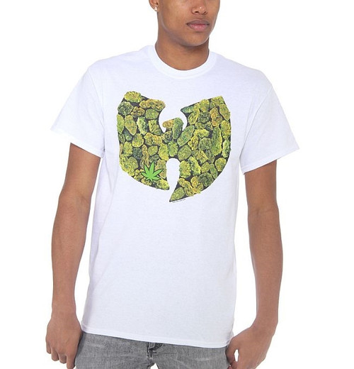 Wu-Tang Clan Pot Leaf Logo T-Shirt