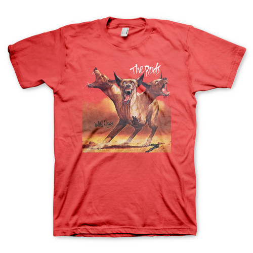 The Rods Wild Dogs Red T-Shirt