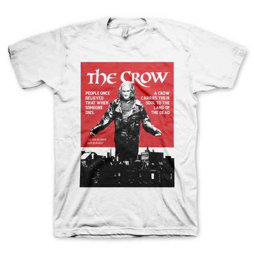 The Crow Poster Cream T-Shirt