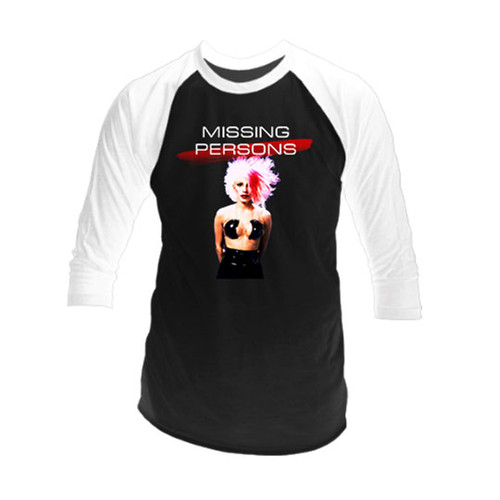 Missing Persons Dale Black Raglan T-Shirt