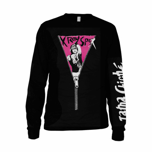 X-Ray Spex Zipper Long Sleeve T-Shirt