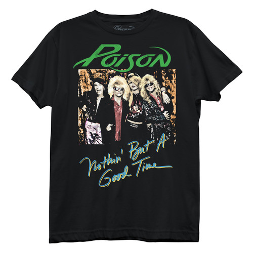 Poison Nuthin But A Good Time Women's Boyfriend T-Shirt