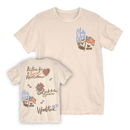 Woodstock Love Revolution Men's T-Shirt