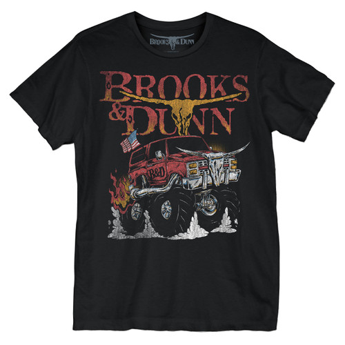 Brooks and Dunn Metal Rodeo Men's T-Shirt
