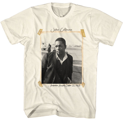 John Coltrane Scrapbook Photo Natural T-Shirt