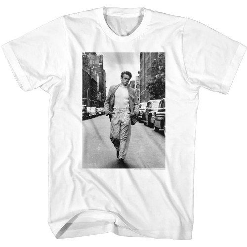 James Dean Street White T-Shirt