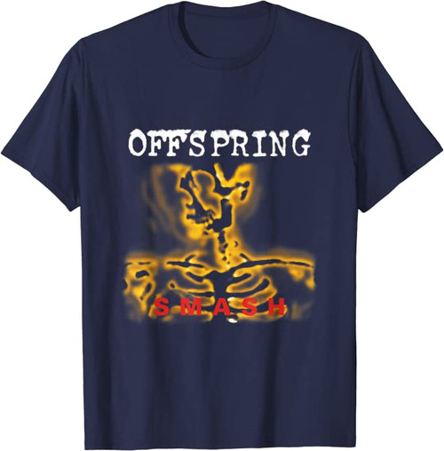 The Offspring Smash Album T-Shirt Navy