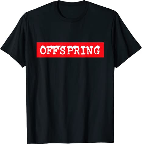 The Offspring Official Red Box Logo T-Shirt