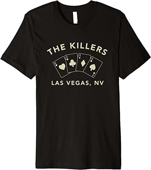 The Killers Official Ace Initials Off-White Premium T-Shirt