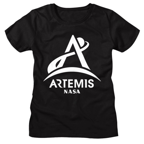 NASA Artemis One Color Light Black Women's T-Shirt
