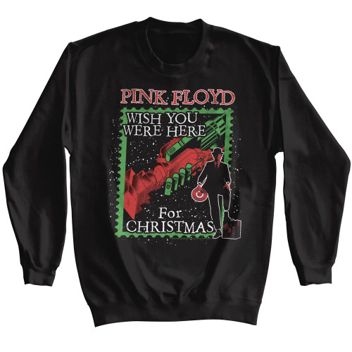 Pink Floyd For Christmas Black Sweatshirt
