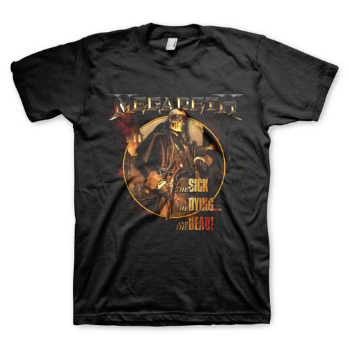 Megadeth Sick Dying Circle T-Shirt
