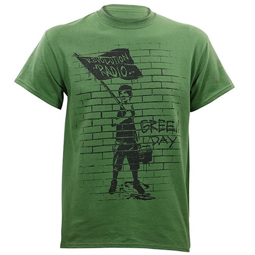 Green Day Flag Boy Men's T-Shirt