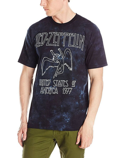 Led Zeppelin USA Tour 77 Tie Dye T-Shirt