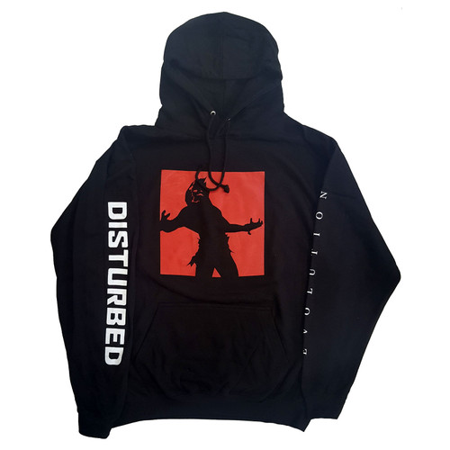Disturbed Unisex Pullover Hoodie Sweatshirt Evolution (Ex-Tour)