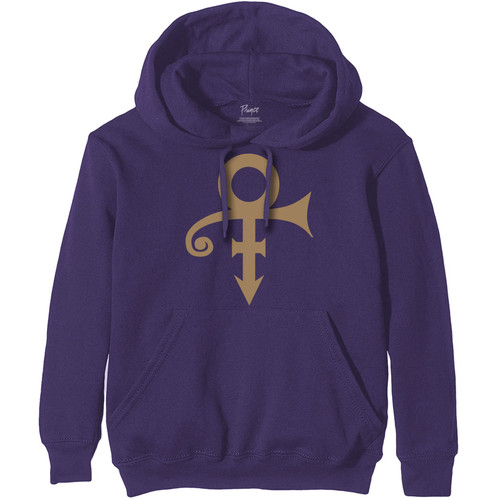 Prince Unisex Pullover Hoodie Sweatshirt Symbol Purple
