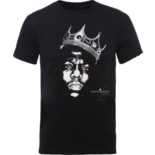 Notorious B.I.G. Unisex T-Shirt Crown Face