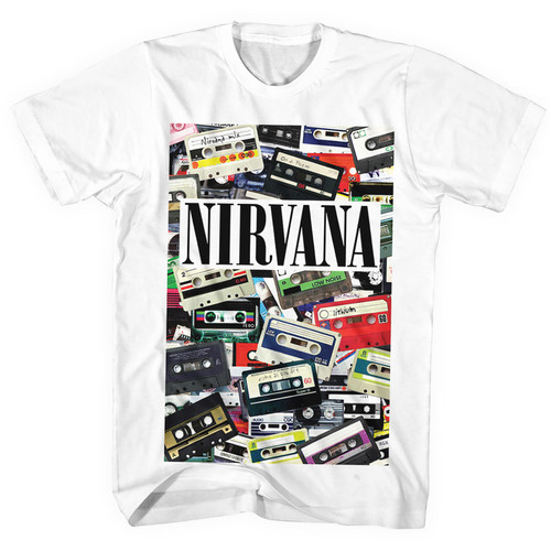 Nirvana Unisex T-Shirt Cassettes